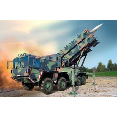 TRU01088 PATRIOT ABSCH4SS RAMPE AUF 1ST M16-GL BR A1 1/35