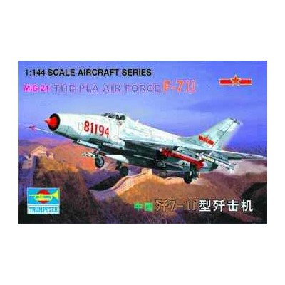 TRU01325 CHINESE F-7 II, 1/144