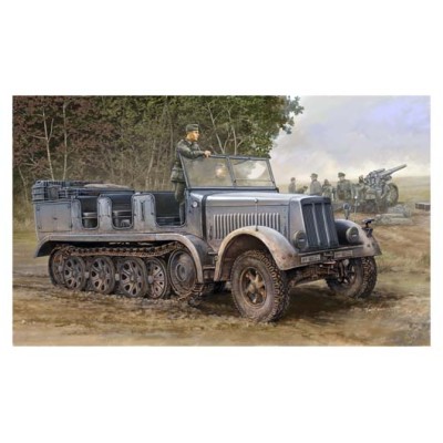 TRU01514 GERMAN SDKFZ.7 8-TON HALFTRACK, EARLY 1/35