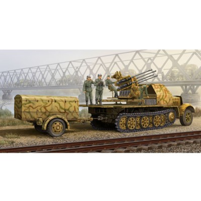 TRU01524 GERM.SDKFZ 7/1 HALFTRACK L.V.W/2CM FLAK