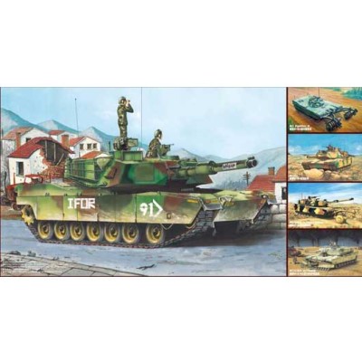 TRU01535 M1A1/A2 ABRAMS TANK,"5 IN 1" 1/35