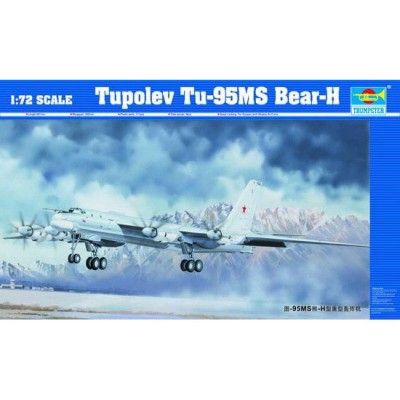 TRU01601 TUPOLEV TU-95MS"BEAR-H BOMBER 1/72