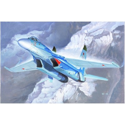 TRU01660 RUSSIAN SU-27 FLANKER B 1/72