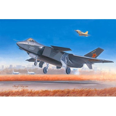 TRU01663 CHINESE J20 FIGHTER 1/72