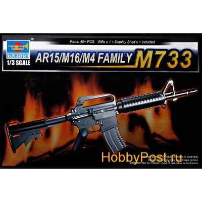 TRU01906 AR15/M16/M4 FAMILY M733 MACH.GUN1/3