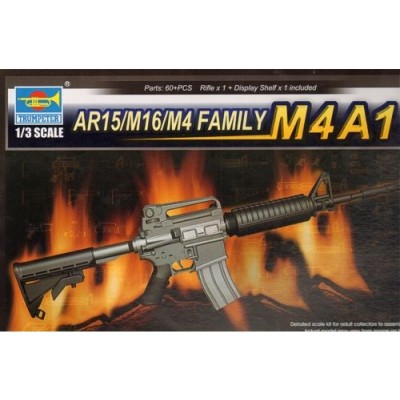 TRU01908 AR15/M6/M4 FAMILY M4A1 MACHINE GUN 1/3