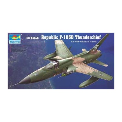 TRU02201 U.S. REPUBLIC F-105D THUNDERCHIEF 1/32