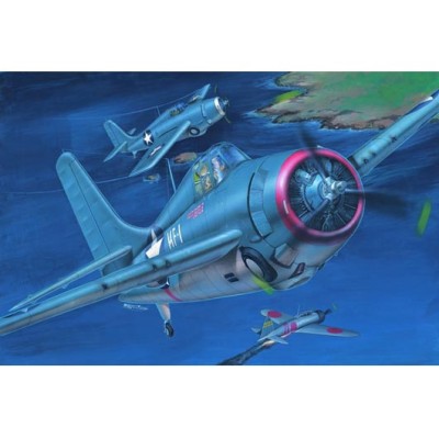 TRU02225 GRUMMAN F4F-3 "WILDCAT" (LATE) 1/32