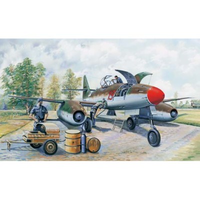 TRU02261 MESSERCHMITT ME 262 A-1A, clear edition.1/32
