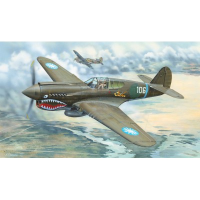 TRU02269 P-40E KITTY HAWK 1/32