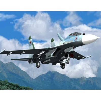 TRU02270 SU27UB FLANKER C AIRCRAFT 1/32