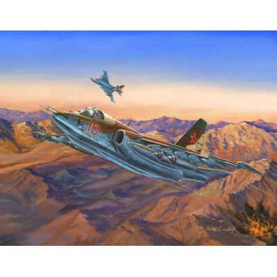 TRU02276 SUKHOI SU25UB FROGFOOT A.RUSS.FIGH.1/32