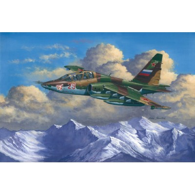 TRU02277 SU-25UB FROGFOOT B RUSS.TRAINER AIR 1/32