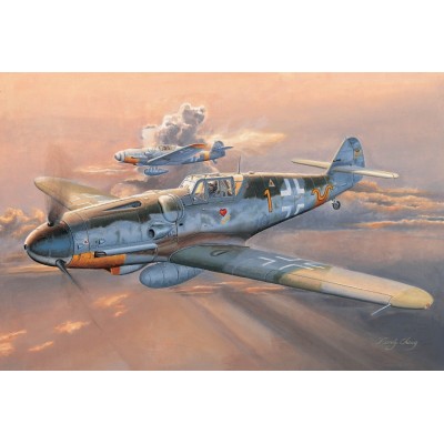 TRU02296 MESS.BF109G-6 GERM.FTR.EAR.VER.1/32
