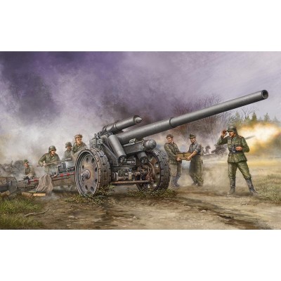 TRU02305 GERMAN K18 FIELD HOWITZER 10CM. 1/35