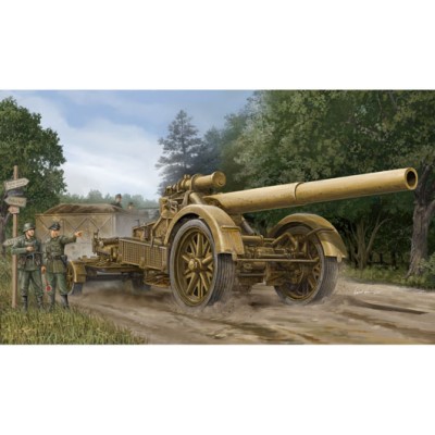 TRU02314 GERMAN 21CM MORSER 18 HEAVY ART.GUN 1/35
