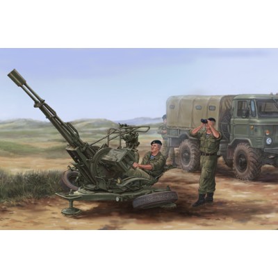TRU02348 RUSSIAN ZU-23-2 ANTI AIRCRAFT GUN, 1/35