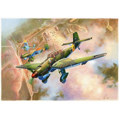 TRU02421 JUNKERS JU-87B-2 STUKA 1/24