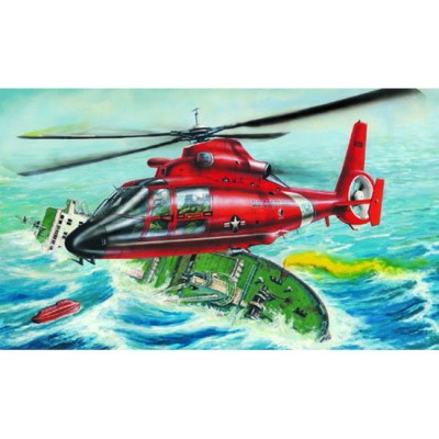 TRU02801 HELICOPTER-US HH65A DOLPHIN 1/48