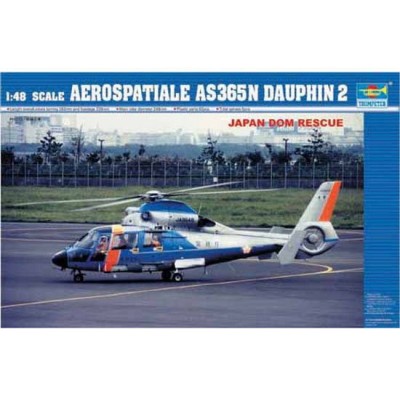 TRU02818 AEROSPAT. AS365N DAUPHIN 2 JAPAN 1/48