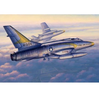 TRU02838 F-100C SUPER SABRE FIGHTER 1/48