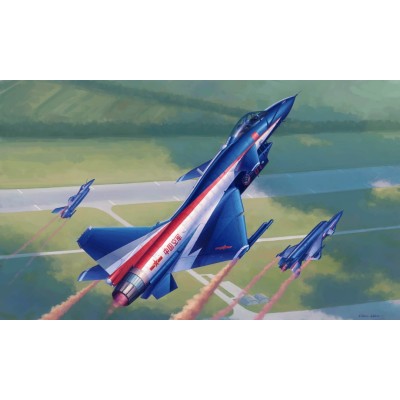 TRU02857 PLA J-10AY VIG.DRAGON BA YI AEROBATIC TEAM 1/48