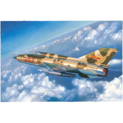 TRU02864 J-7C/J-7D FIGHTER 1/48