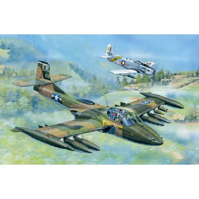TRU02888 US A-37A DRAGONFLY 1/48