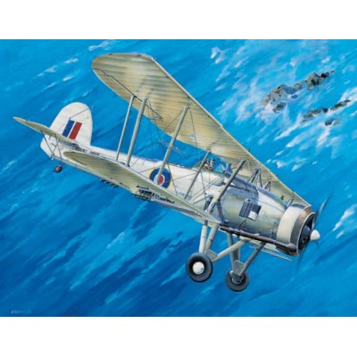 TRU03208 FAIREY SWORDFISH MKII WWII BIPLANE 1/32