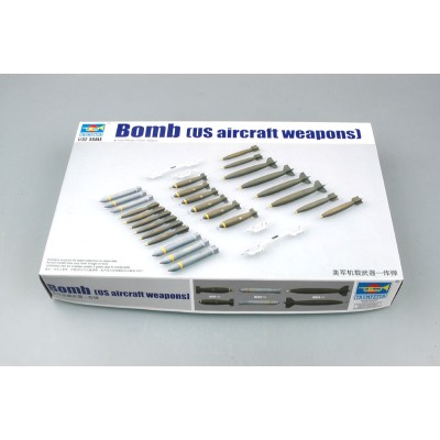 TRU03307 US AIRCRAFT WEAPONS SET-BOMBS 1/32
