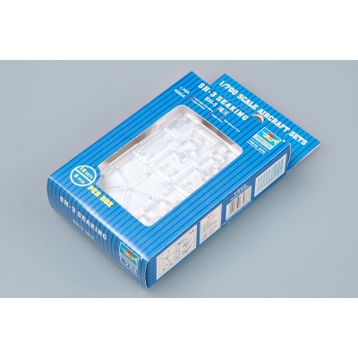 TRU03438 SH3 SEA KING HEL.SET USS NIMITZ(12)1/700