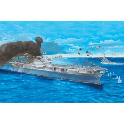 TRU03711 YORKTOWN CV-5 AIRCRAFT CARRIER 1/200