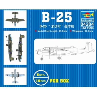 TRU04204 B-25 MITCHELL 1/200