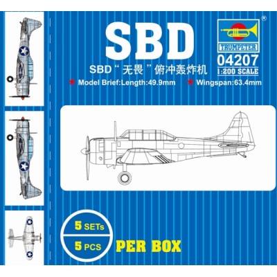 TRU04207 SBD DAUNTLESS 1/200