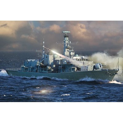 TRU06722 HMS TYPE 23 FRIGATE-MONMOUTH (F235) 1/700