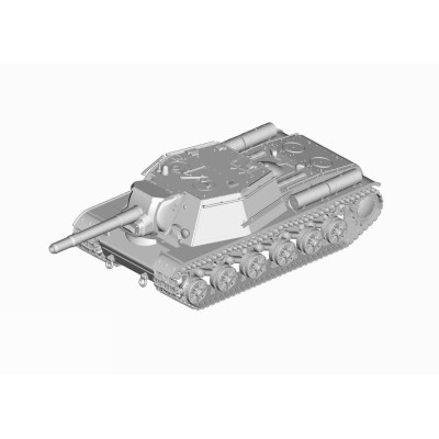 TRU07129 SOVIET SU-152 SP HEAVY HOWITZER 1/72