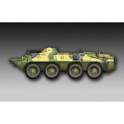 TRU07138 RUSSIAN BTR-70 APC LATE VERSION 1/72