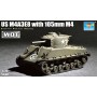 TRU07168 SHERMAN M4A3E8 W/105MM M4 1/72