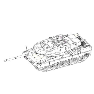 TRU07192 CANADIAN LEOPARD 2A6EX MBT, 1/72