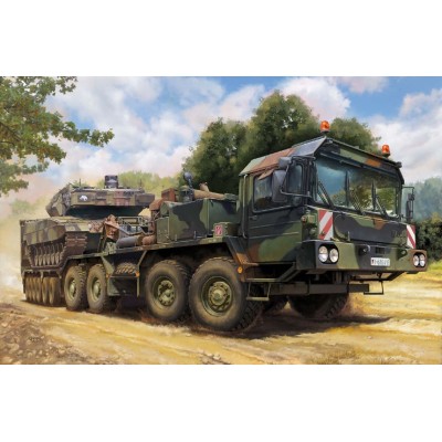 TRU07196 SLT-56 TRACTOR W/56T SEMI TRAILER 1/72