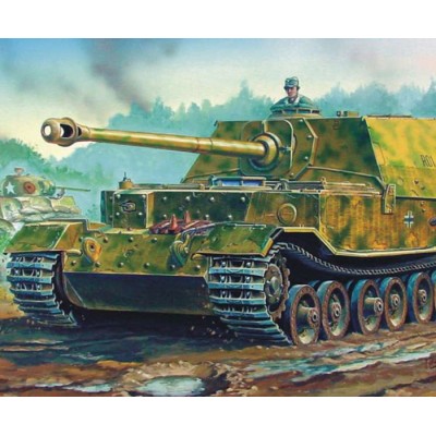 TRU07204 GERMAN ELEPHANT TANK 1/72