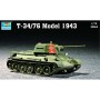 'TRU07208 SOVIET T-34/76 MOD.''43 ARMY TANK 1/72'