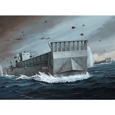 TRU07213 WW11 LCM-3 USN LANDING CRAFT 1/72