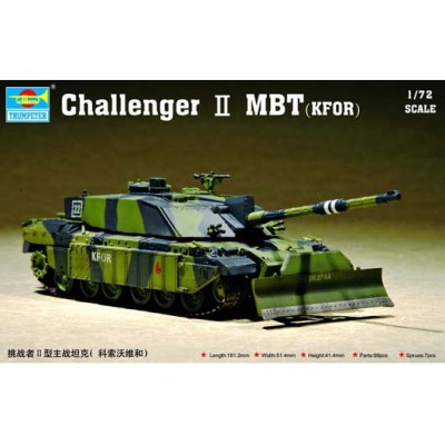 TRU07216 CHALLENGER 11 MAIN BATT. TANK(KFOR) 1/72