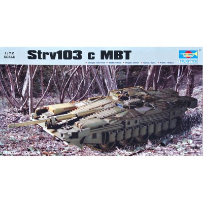 TRU07220 SWEDISH STRV 103C BATTLE TANK 1/72