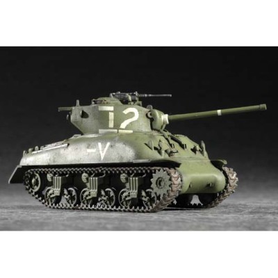 TRU07222 M4A1(76)W SHERMAN TANK,US ARMY 1/72