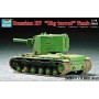 TRU07236 RUSSIAN KV BIG TURRET TANK 1/72