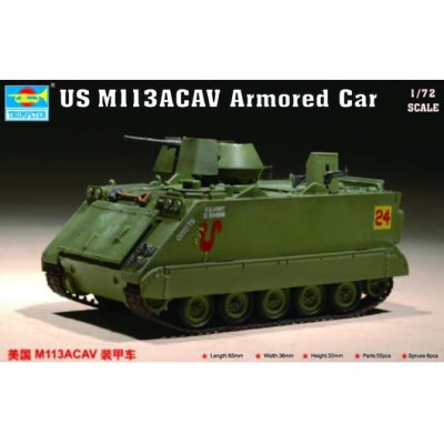 TRU07237 M113 ACAV(ARM.CAV.ASS.VEHICLE) 1/72