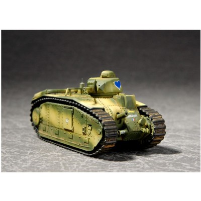 TRU07263 FRENCH CHAR B1 HEAVY TANK 1/72