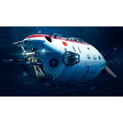 TRU07331 7000 m CHINESE JIAOLONG MANNED SUPMERSIBLE 1/72